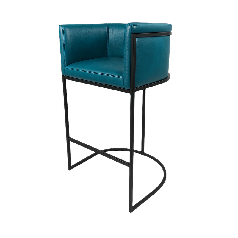 Scaun bar cu picioare metalice ✔ model NINO