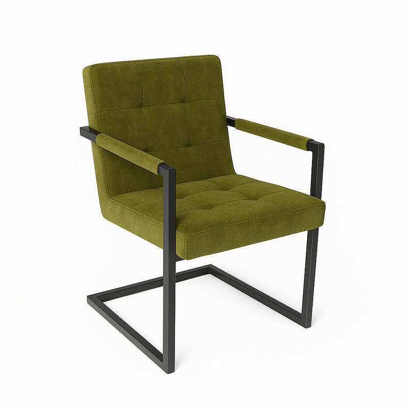 Scaun catifea VERDE | model FLEET BADSAAL O