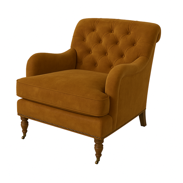 Fotoliu catifea MARO | model CALEDONIAN