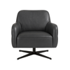 Fotoliu piele ANTRACIT | model RICO