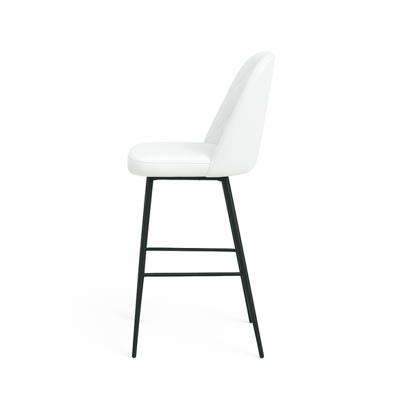 Scaun bar piele naturala ALBASTRA | model FOX