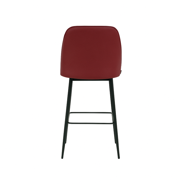 Scaun bar piele naturala ALBASTRA | model FOX