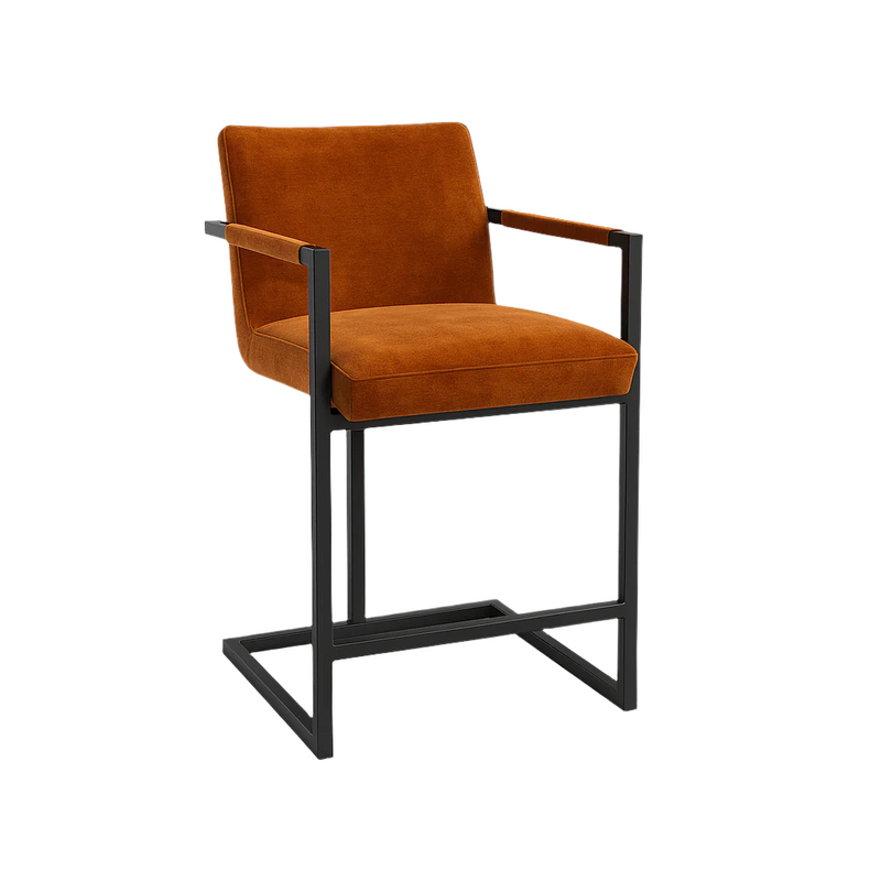 Scaun bar catifea MARO model FLEET