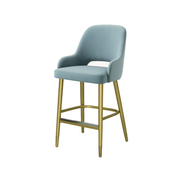 Scaun bar catifea | model HUGO