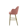 Scaun bar catifea GALBENA | model PINO