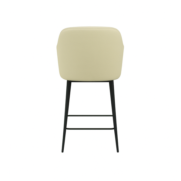 Scaun bar piele BEJ | model ALEX