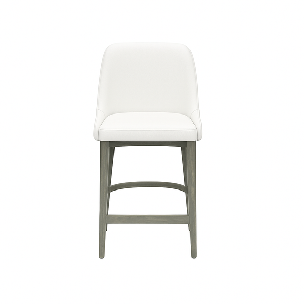 Scaun bar piele ALBASTRA | model GINA