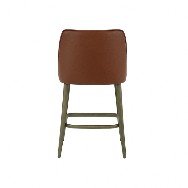 Scaun bar piele ALBASTRA | model GINA