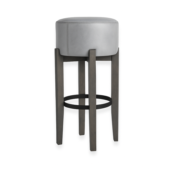 Scaun bar piele GRI | model MERI