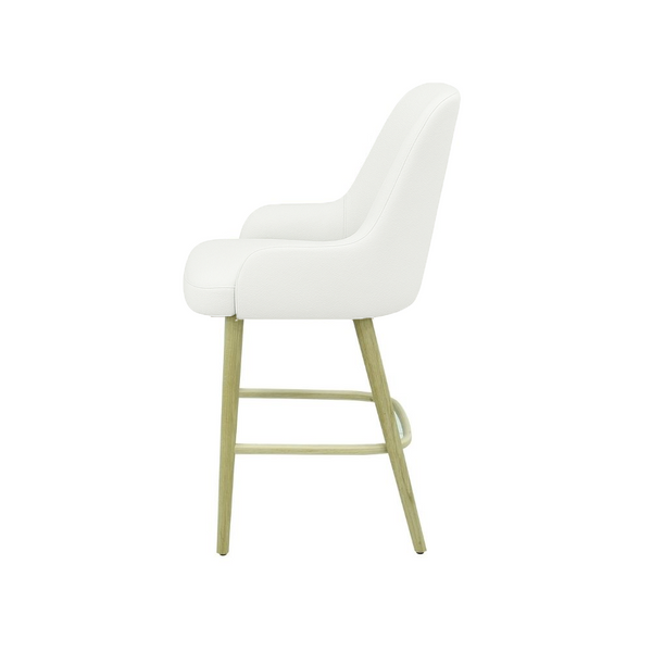 Scaun bar piele ALBASTRA | model ROCCO