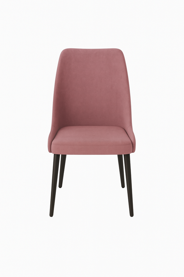 Scaun catifea ROZ | model GINA