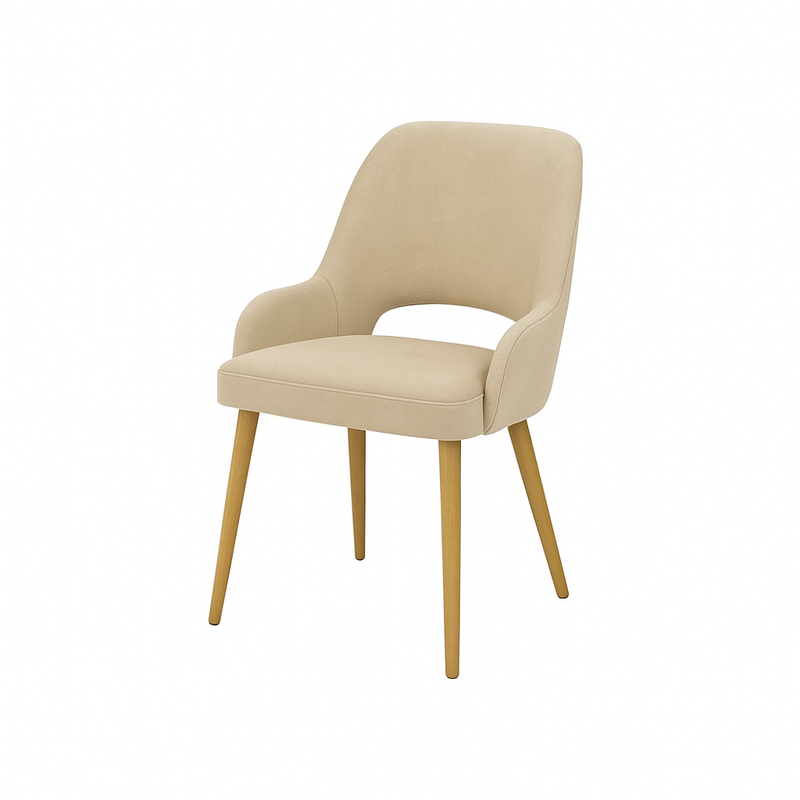 Scaun catifea BEJ | model HUGO