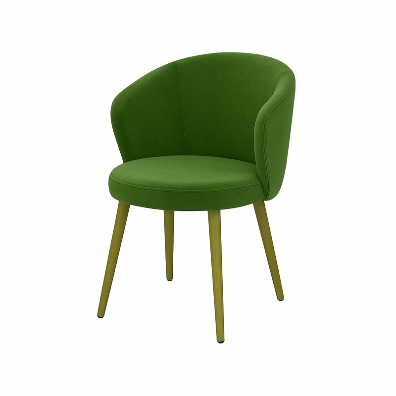 Scaun catifea VERDE | model JAY