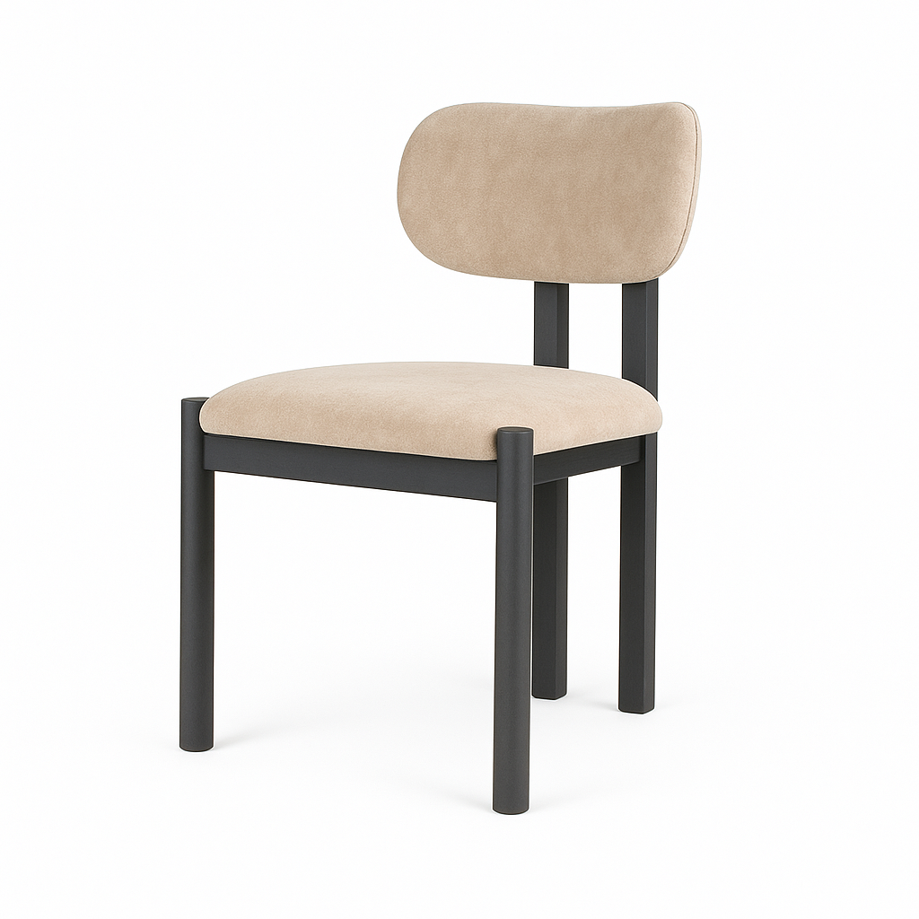 Scaun catifea BEJ | model DORIAN