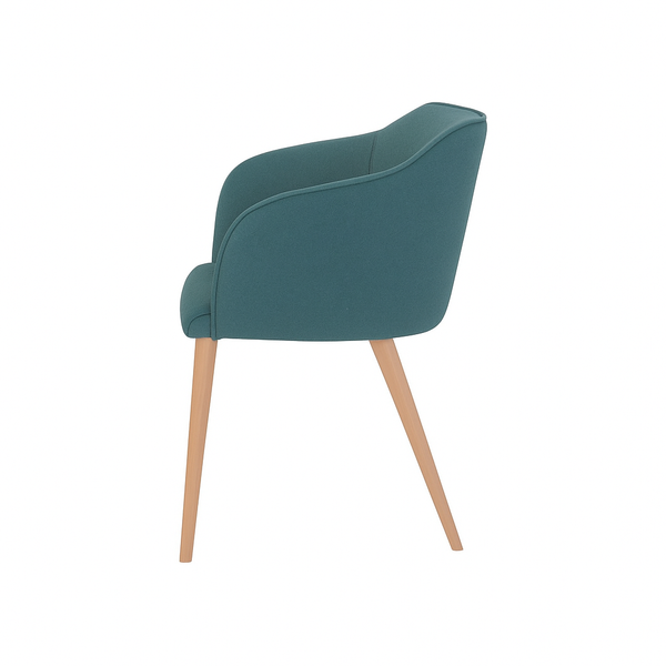 Scaun catifea GALBENA | model CROCO