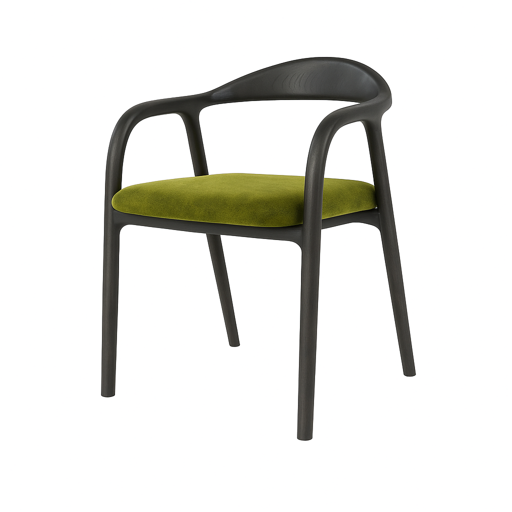 Scaun catifea BEJ | model ELMO