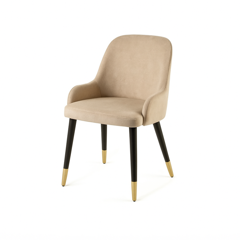 Scaun catifea BEJ | model ROCCO G