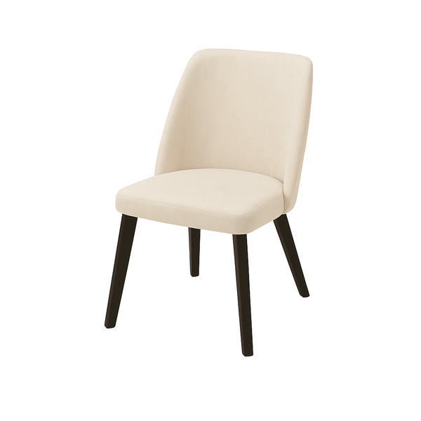 Scaun catifea GALBENA | model SOLO