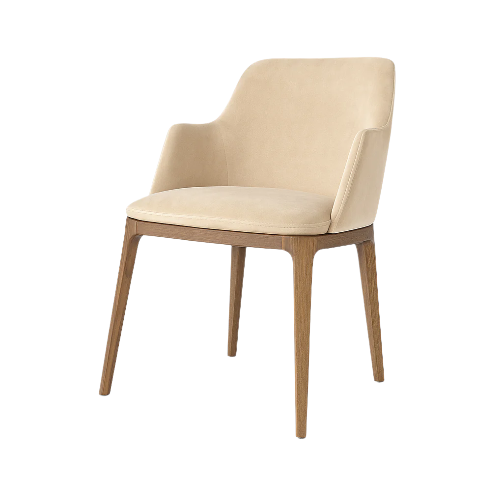 Scaun catifea BEJ | model VIVI