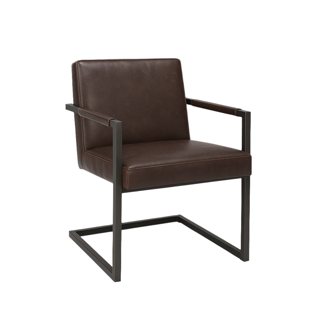 Scaun piele MARO INCHIS | model FLEET