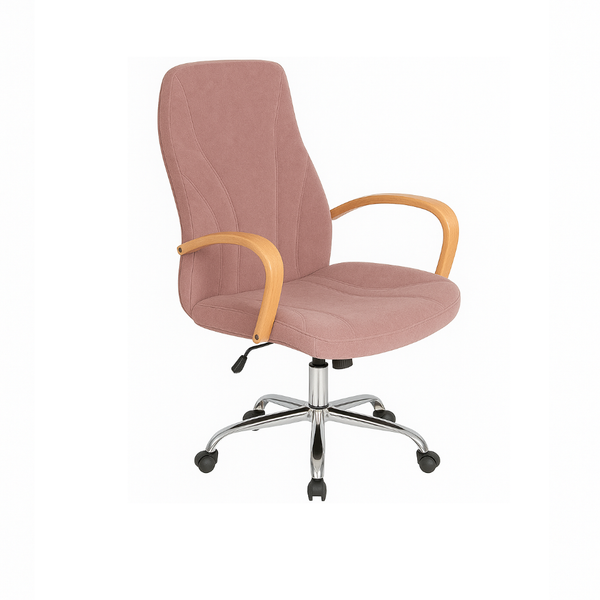 Scaun de birou catifea ROZ | model BETA P