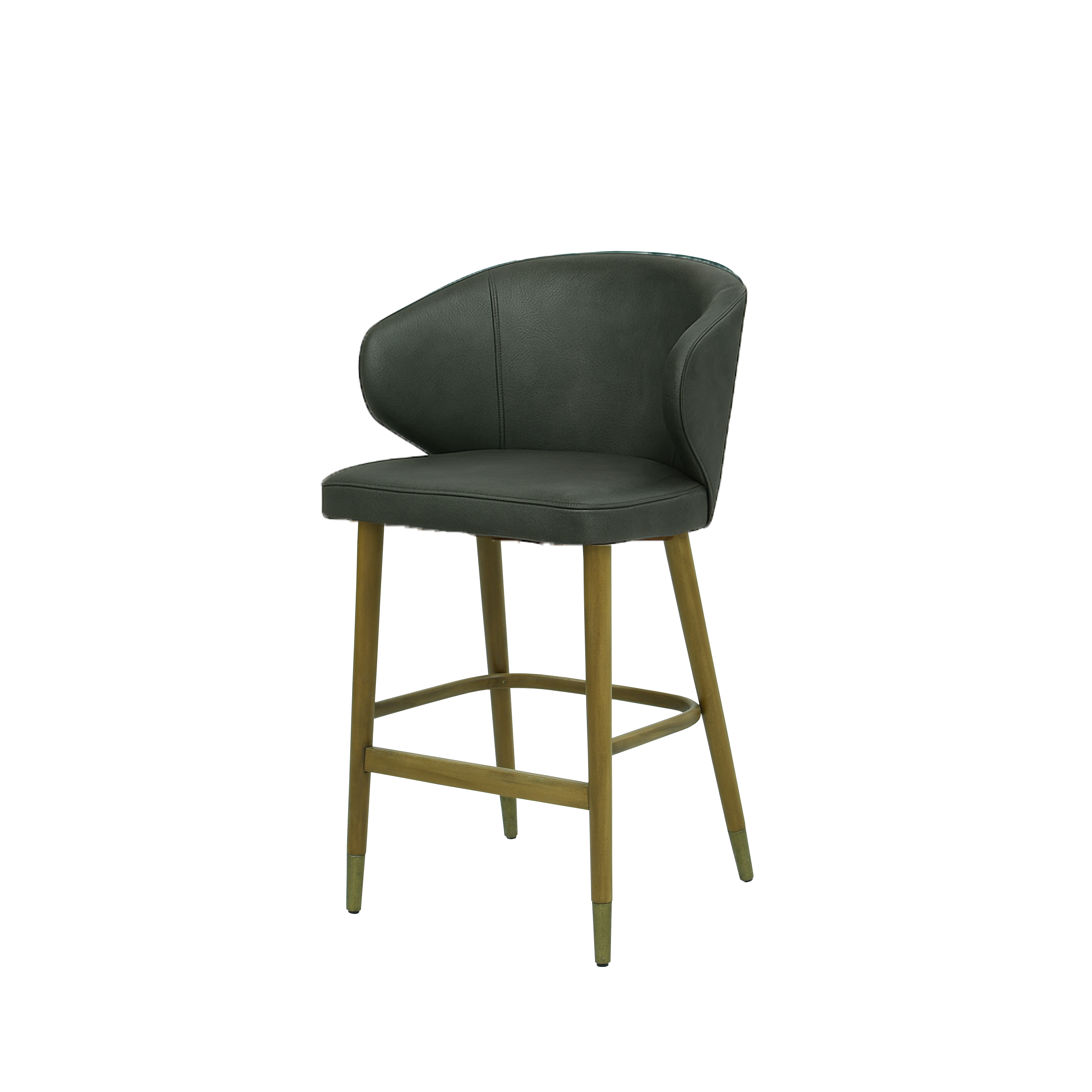 Scaun insula piele naturala BEJ | model CAPRICE