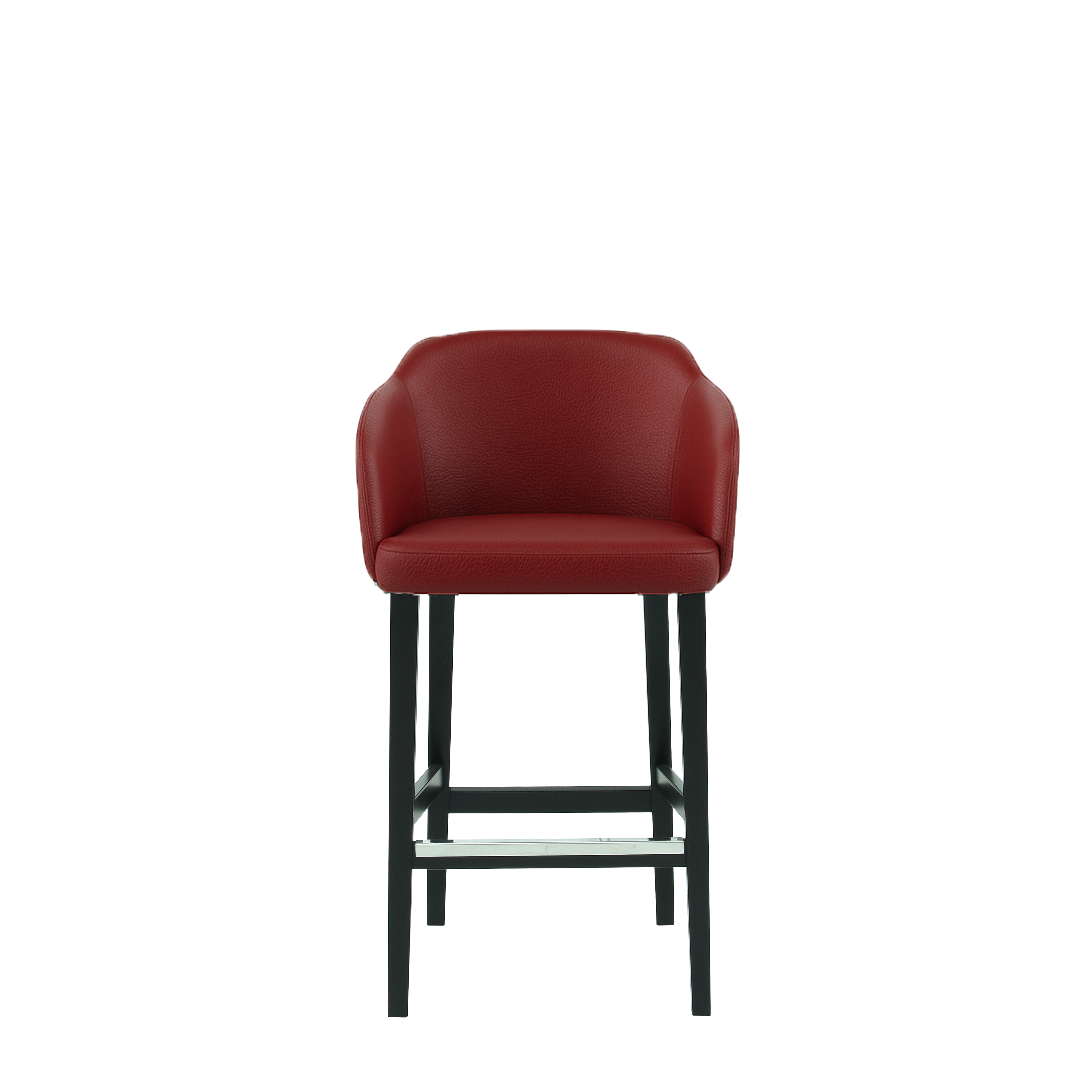 Scaun insula piele naturala BEJ | model CROCO