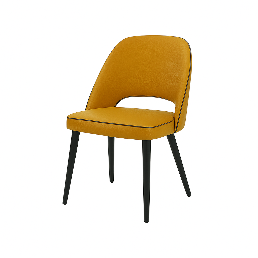 Scaun piele VERDE | model GABE