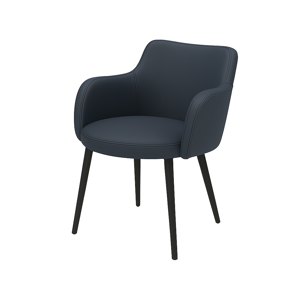 Scaun piele GALBENA | model PERDIX