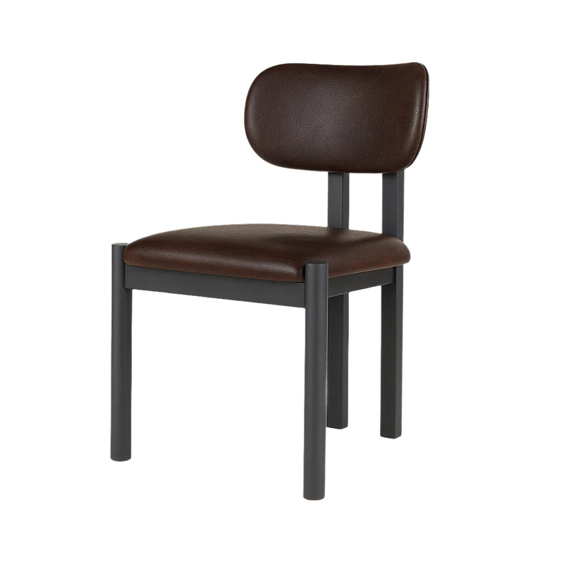 Scaun piele MARO INCHIS | model ARIANA