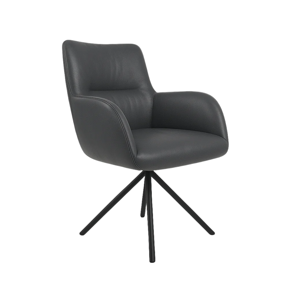 Scaun piele GRI | model MORE