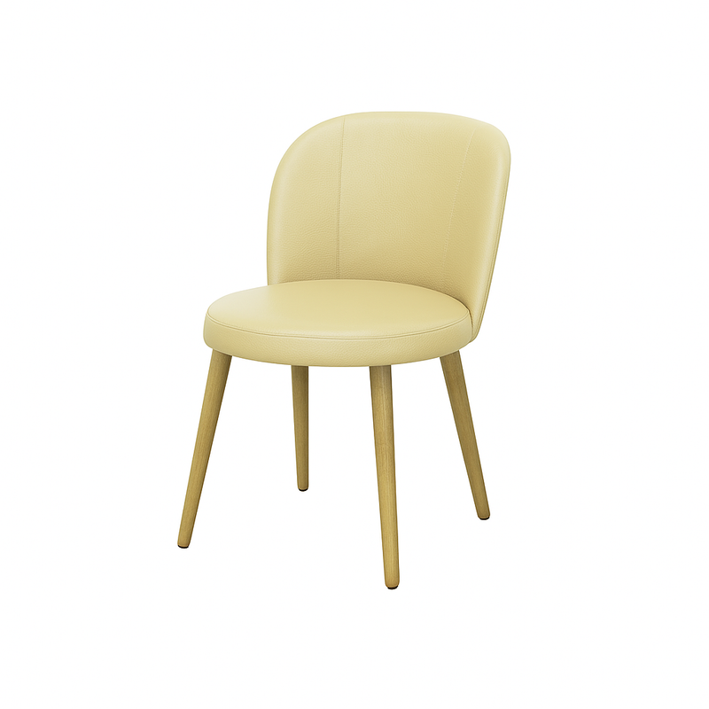 Scaun piele BEJ | model SAM