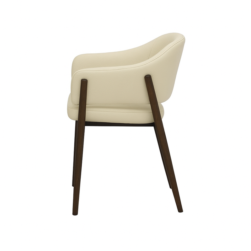 Scaun piele BEJ | model ALBA