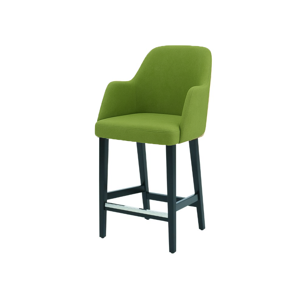 Scaun bar catifea GALBENA | model PINO