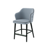 Scaun bar catifea ALBASTRA | model ZOE