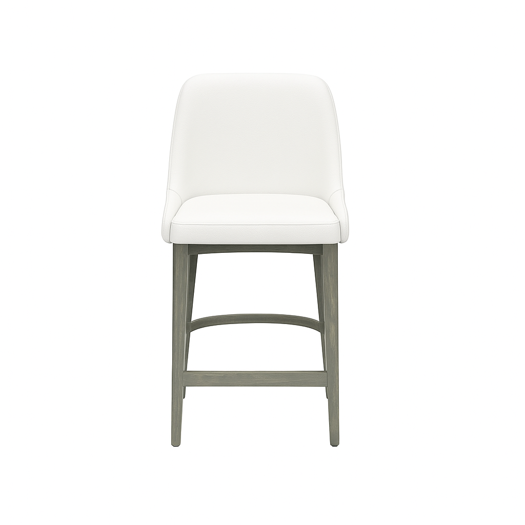 Scaun bar piele ALBASTRA | model GINA