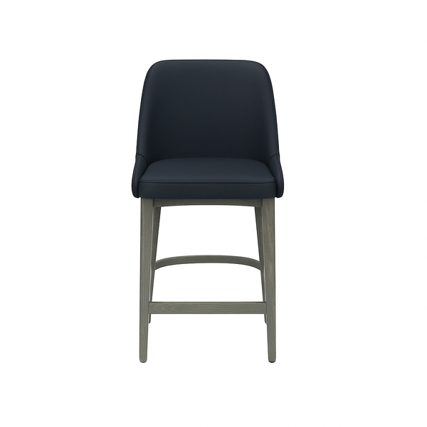 Scaun bar piele ALBASTRA | model GINA