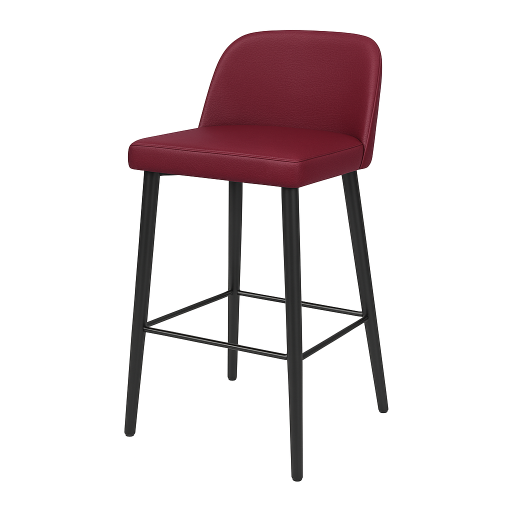 Scaun bar piele GALBENA | model IVA
