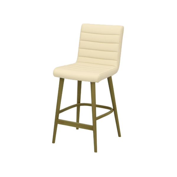 Scaun insula piele naturala BEJ | model RIGA