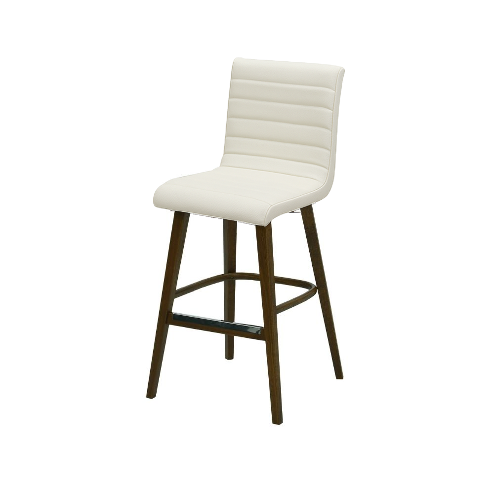 Scaun bar piele naturala ALBASTRA | model RIGA