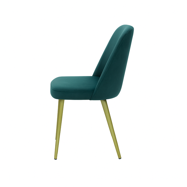 Scaun catifea ALBASTRA | model FOX