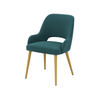 Scaun catifea ALBASTRA | model HUGO