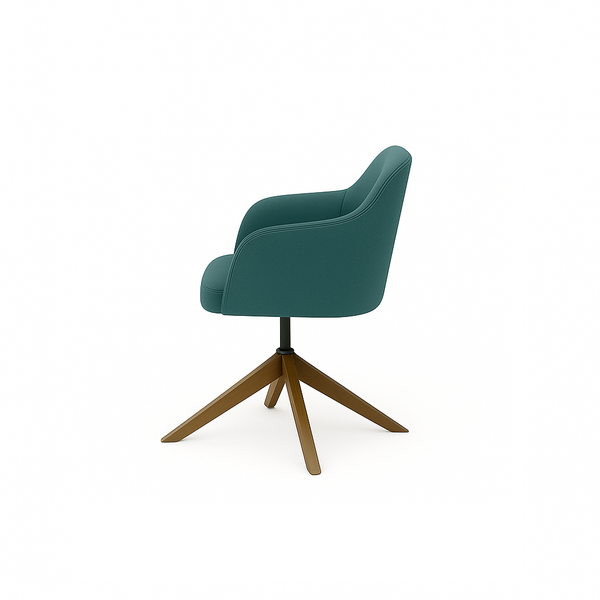 Scaun catifea ALBASTRA | model ROBI