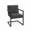 Scaun catifea GRI | model BADSAAL 4STARR