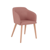 Scaun catifea ALBASTRA | model CROCO