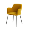 Scaun catifea ROZ | model SIGMA