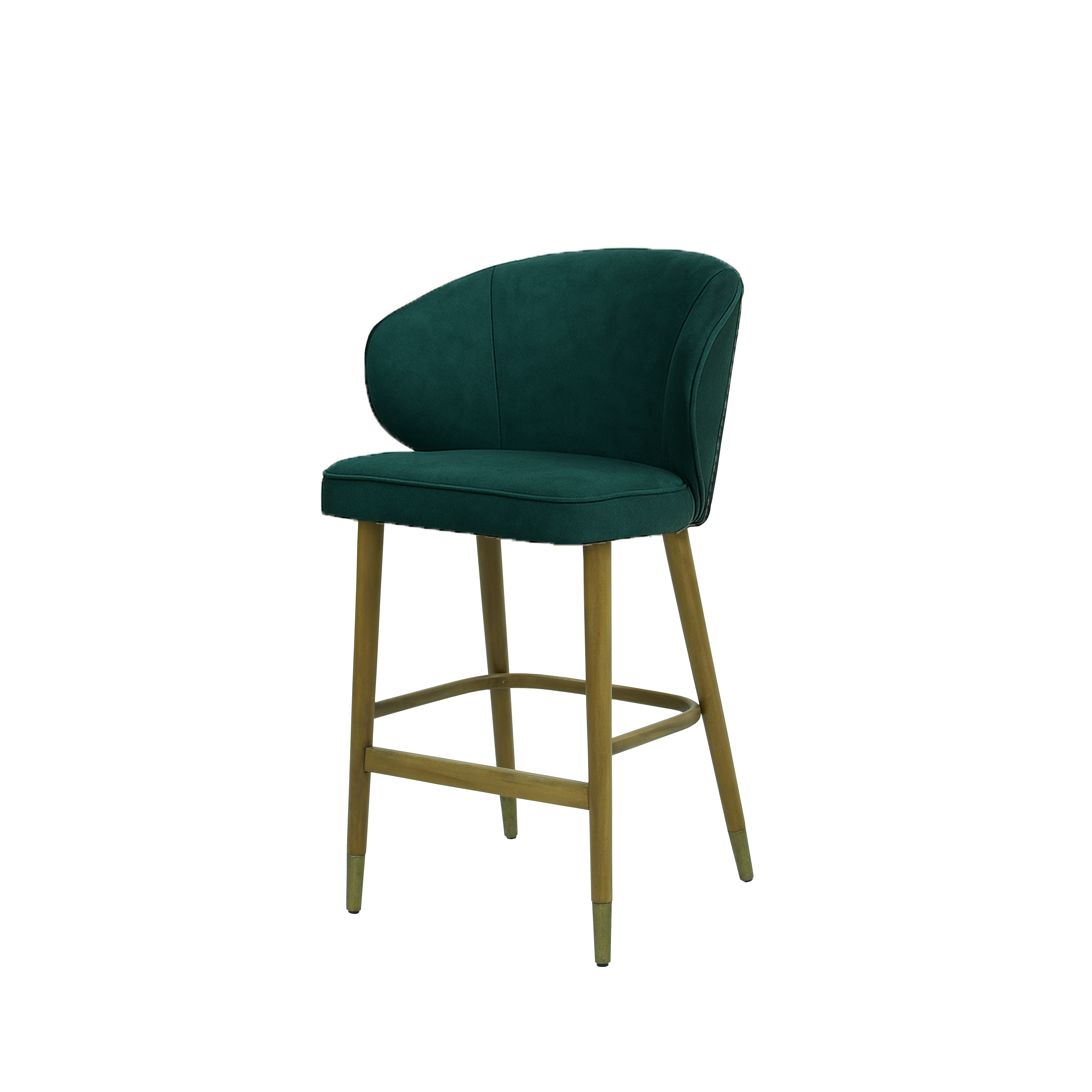 Scaun insula catifea ALBASTRA | model CAPRICE