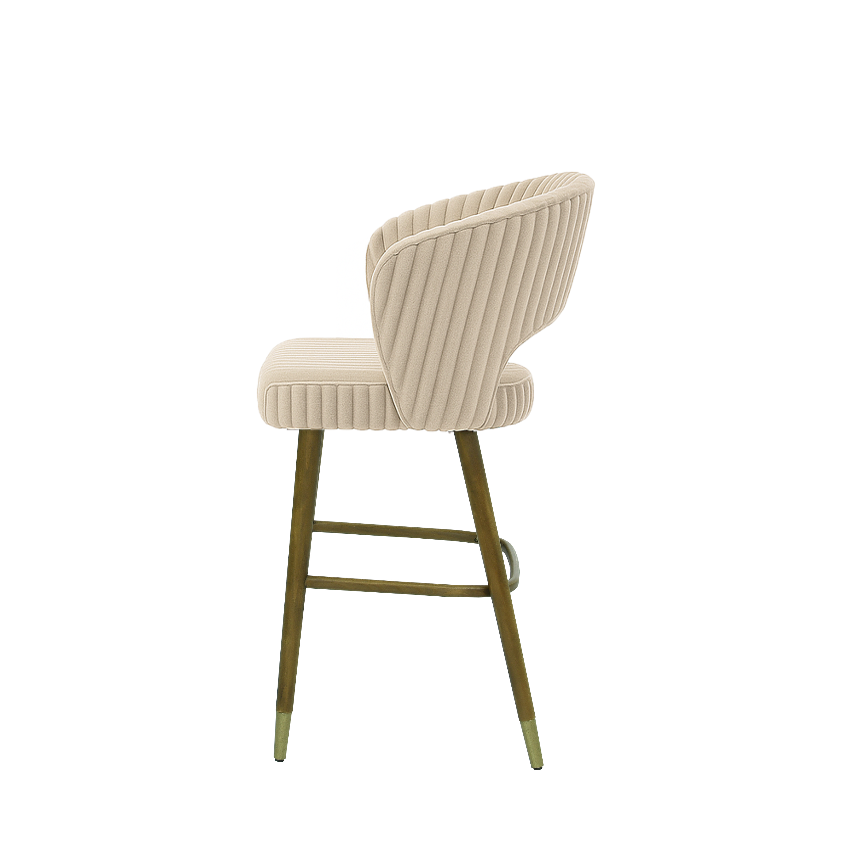 Scaun insula catifea VERDE | model THOMAS